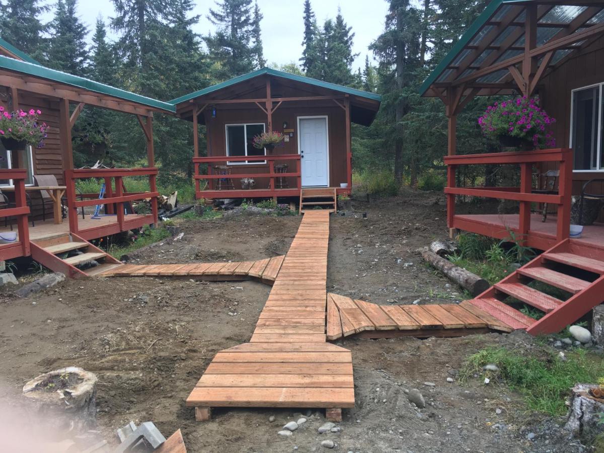 Whispering Woods Ak Cabins Kasilof Extérieur photo