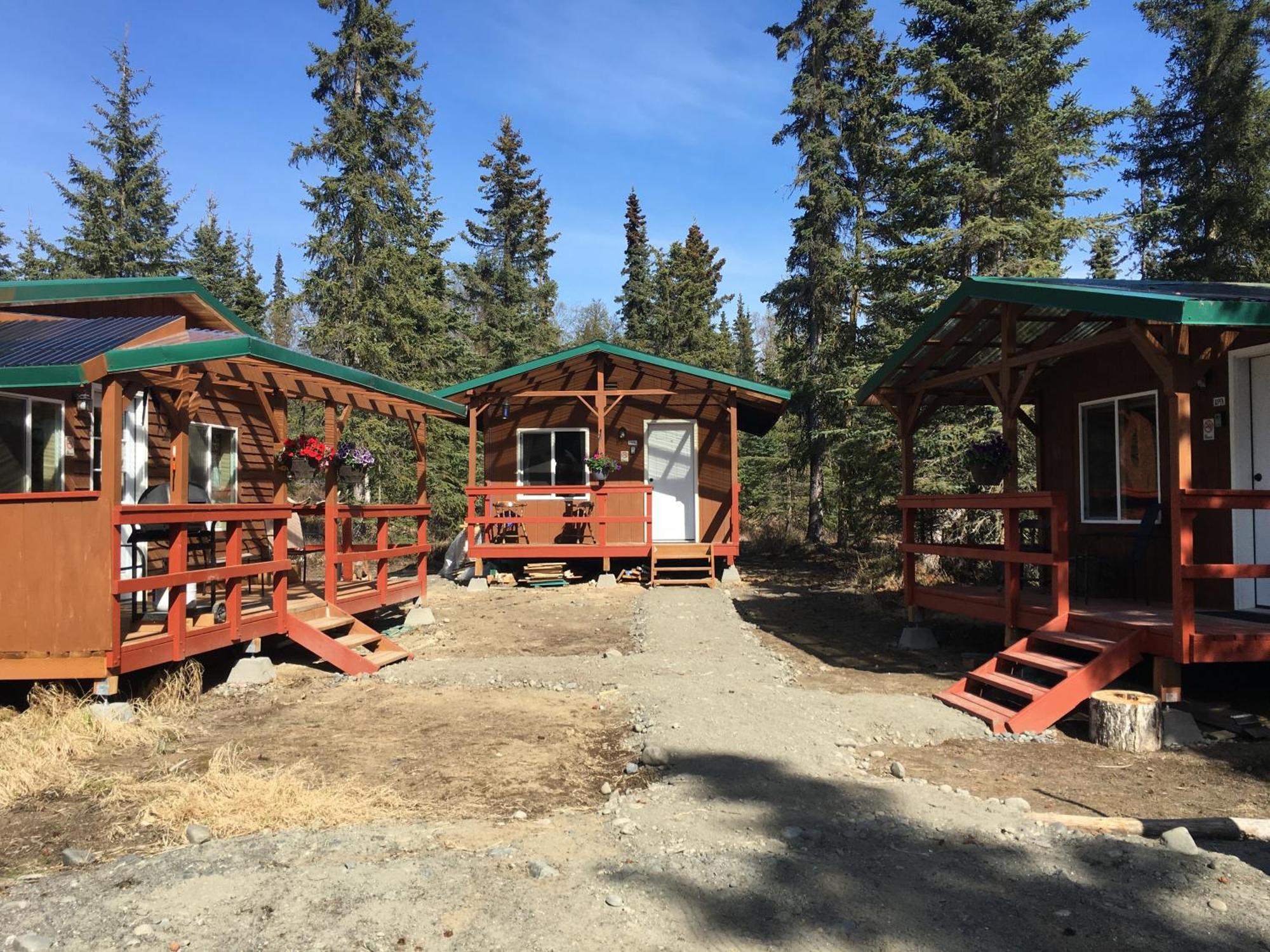 Whispering Woods Ak Cabins Kasilof Extérieur photo